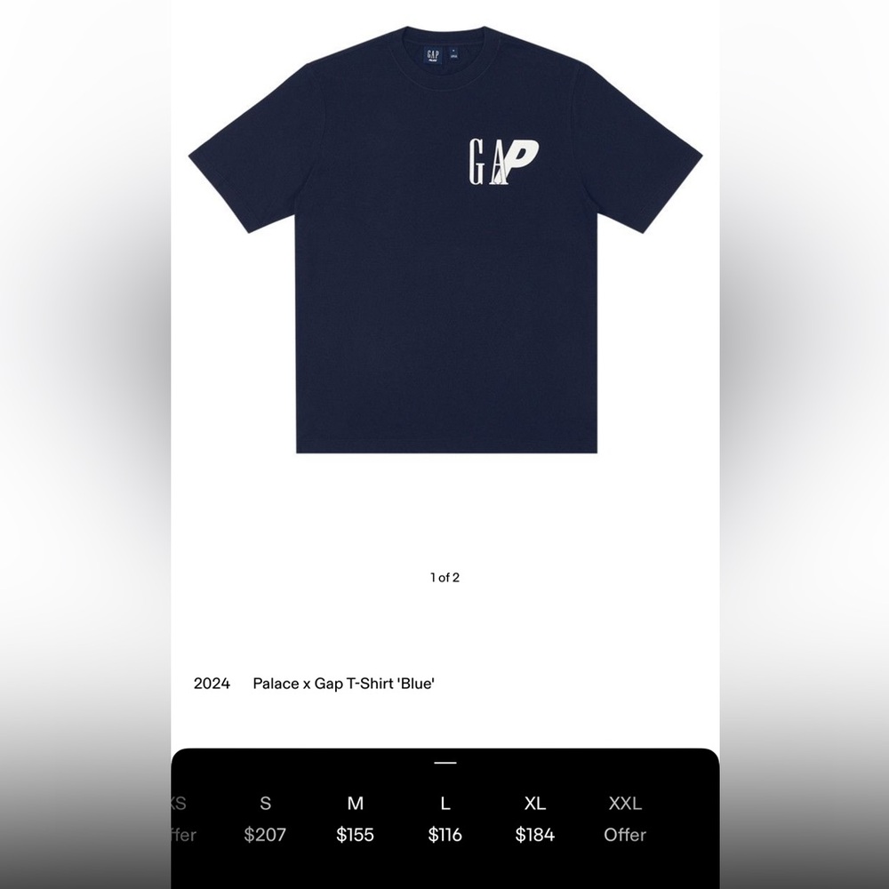 Gap x Palace shirt
